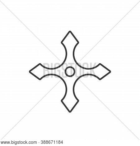 Ninja Weapons Vector Logo