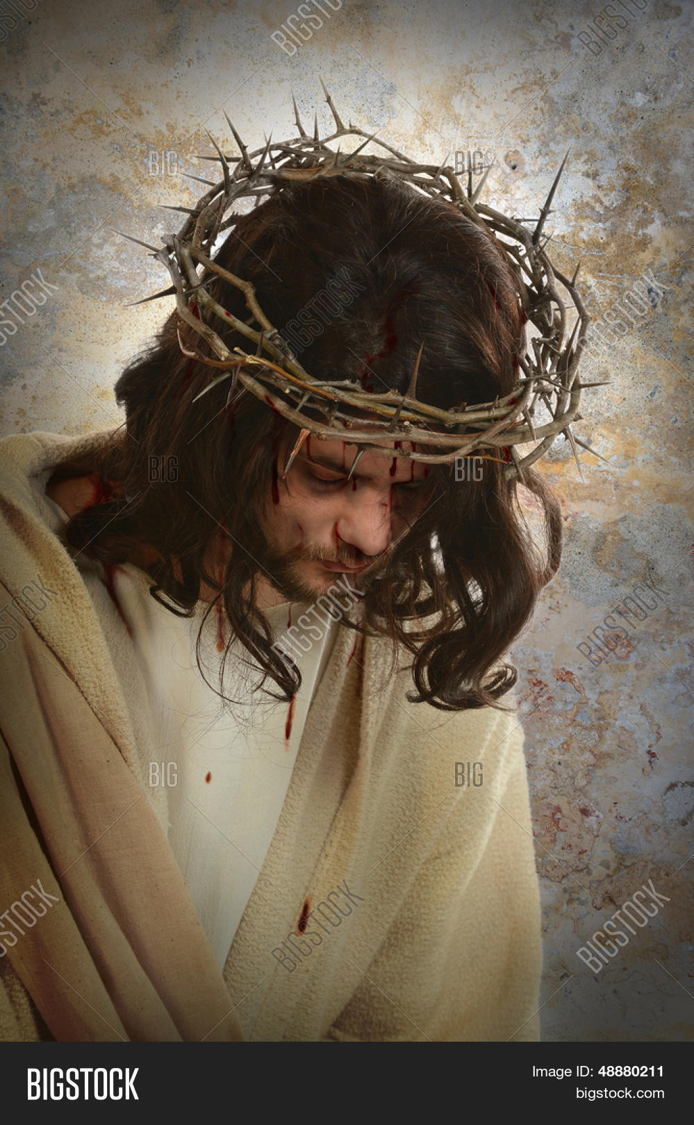 Portrait Jesus Crown Image & Photo (Free Trial) Bigstock