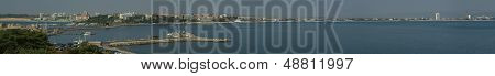 Panoramic View Of Nesebar. Bulgaria