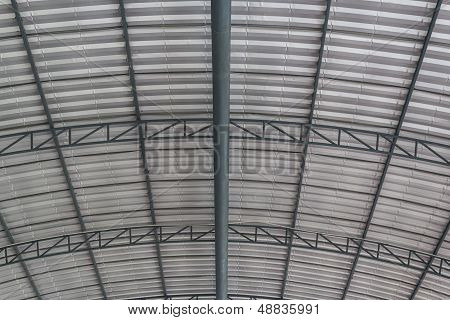 Metall-Dach-Struktur