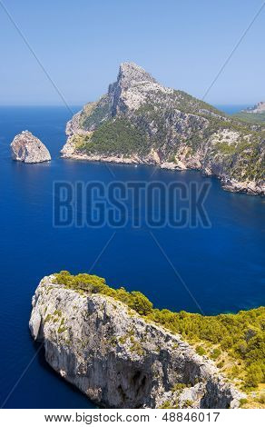 Cape Formentor In The Coast Of North Mallorca