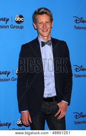 LOS ANGELES - AUG 4: Gabriel Mann dorazí na ABC v létě 2013 TCA Party v Beverly Hilton Ho