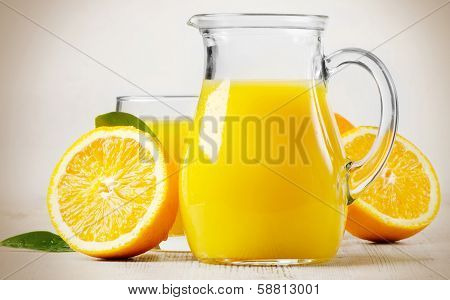 Orange And Orange Juice