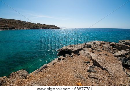 Lia Beach In Mykonos City