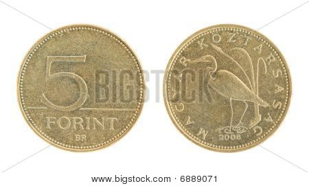 5 Forint - argent hongrois