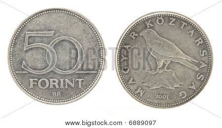 50 Forint - argent hongrois