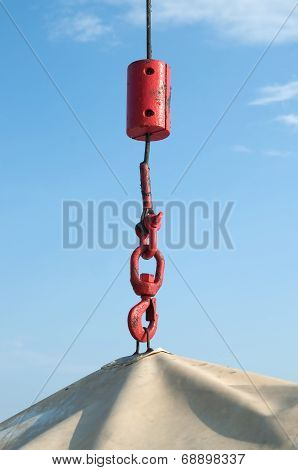 Hook Lifting A Tent