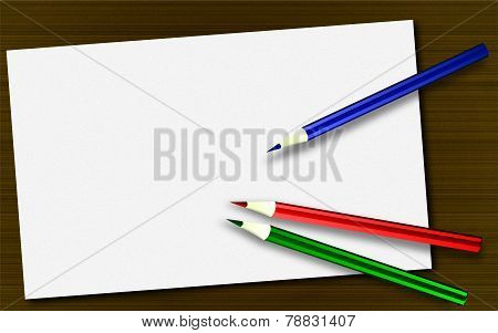 Colored pencils