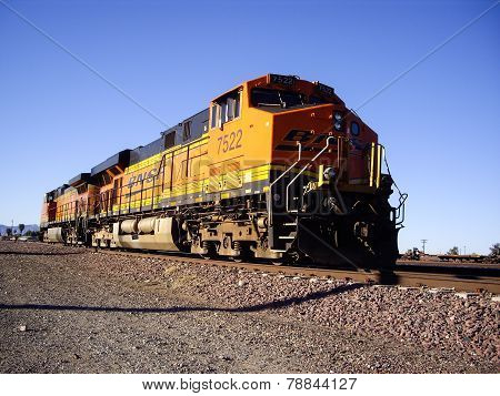 Bnsf Freight Train Locomotive No. 7522