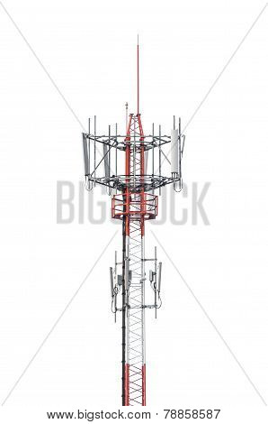 Telecommunication Radio Antenna Tower