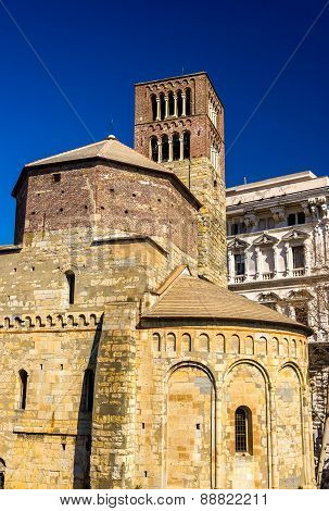Santo Stefano Church In Genoa - Italy
