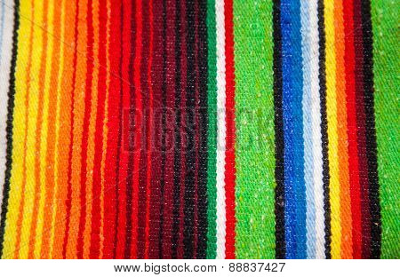 Colorful Scarf In Chichen Itza Souvenir Shop, Cancun, Mexico