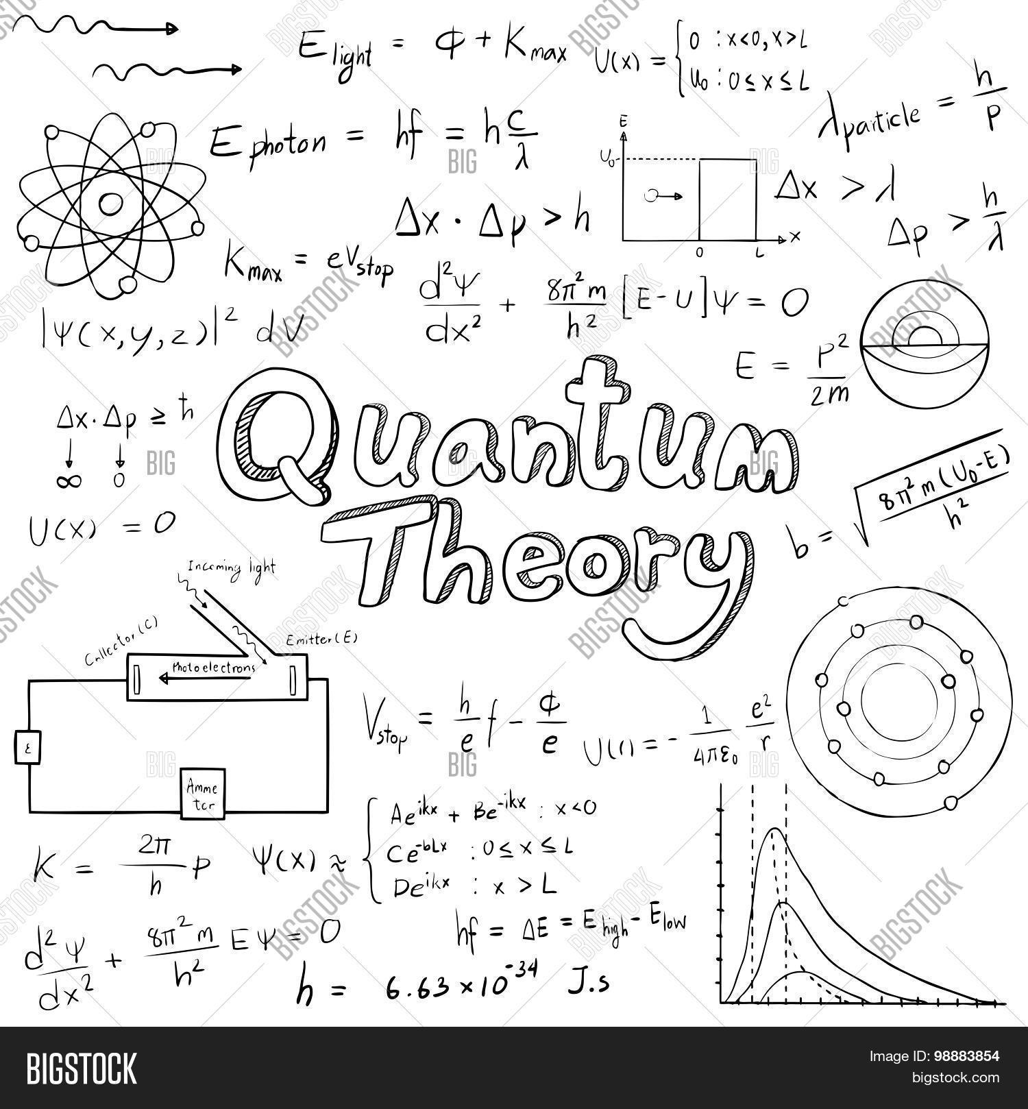 Quantum Theory Law Vector & Photo (Free Trial) | Bigstock