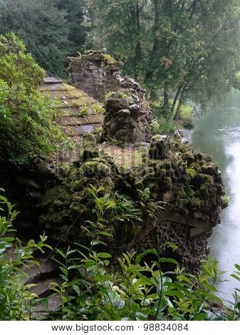 Steps Leading To Grotto Tunnel