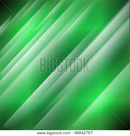 Green technology grid background. Vector