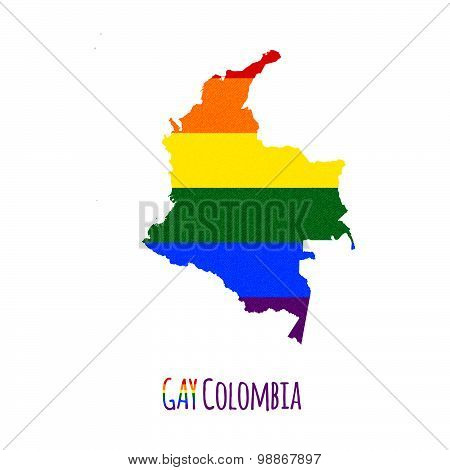 Colombia map