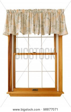 Window with Valance, Isolated