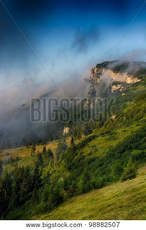 Ceahlau Massif, Eastern Carpathians, Moldova, Romania
