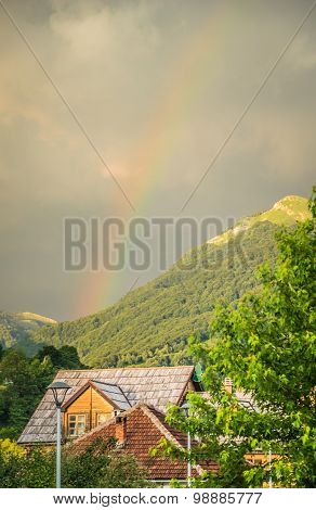 Rainbow In Kolasin
