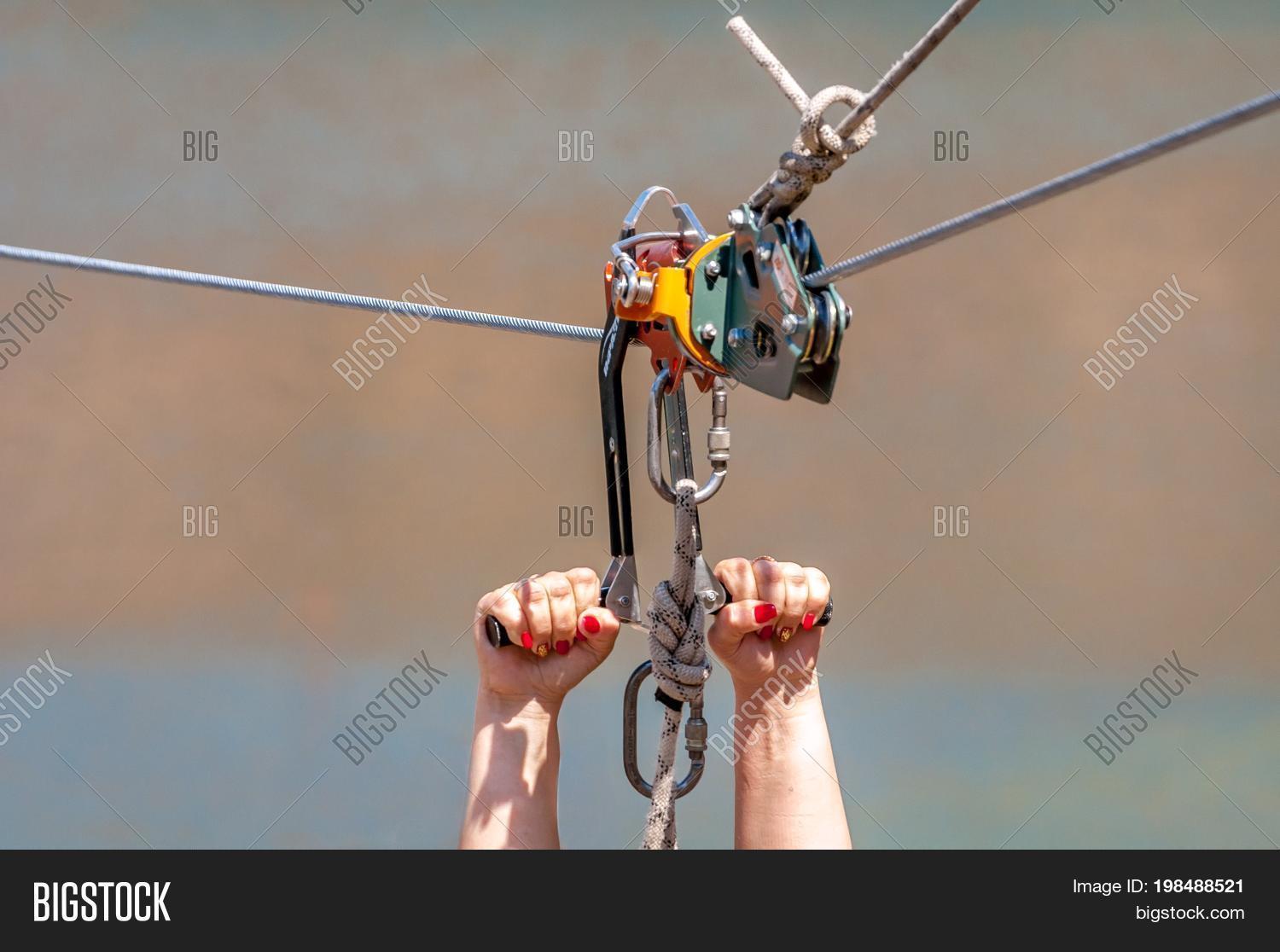 Zipline. Equipment Image & Photo (Free Trial) Bigstock