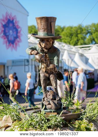 LONDON UK - MAY 25 2017: RHS Chelsea Flower Show 2017. Lewis Carroll's 
