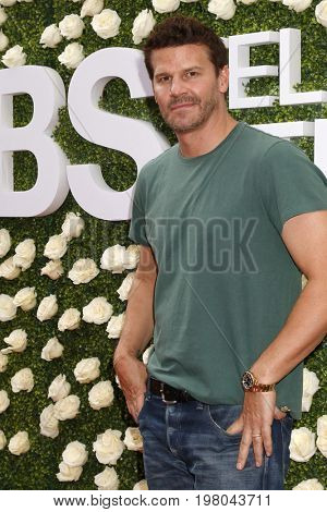 LOS ANGELES - AUG 1:  David Boreanaz at the CBS TV Studios Summer Soiree TCA Party 2017 at the CBS Studio Center on August 1, 2017 in Studio City, CA