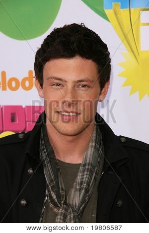 LOS ANGELES - APR-2: Cory Monteith Ankunft Kids Choice Awards 2011 USC Galen Center auf 
