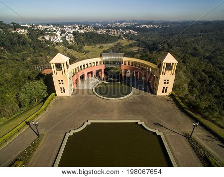 Aerial View Of Tangua Park. Curitiba, Parana/brazil. July, 2017.