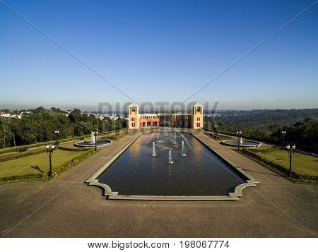 Aerial View Of Tangua Park. Curitiba, Parana/brazil. July, 2017.
