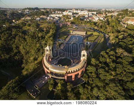 Aerial View Of Tangua Park. Curitiba, Parana/brazil. July, 2017.
