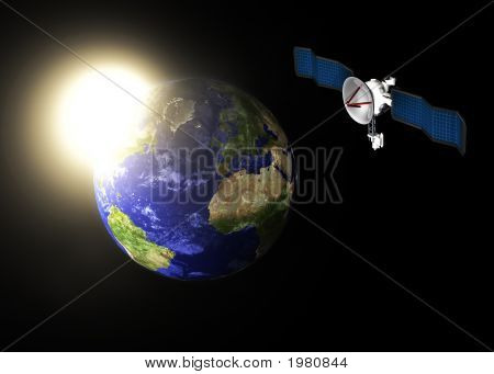 Satellit jorden