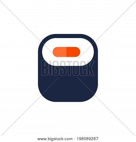 Maki Vector Element Can Be Used For Maki, Sushi, Seafood Design Concept.  Isolated Oriental Flat Icon.