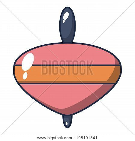 Whirligig toy icon. Cartoon illustration of whirligig toy vector icon for web design
