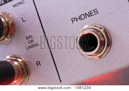 Vintage Mixer Telefon Ausgabe