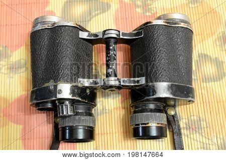 Old Soviet army binoculars with an infrared sensor.