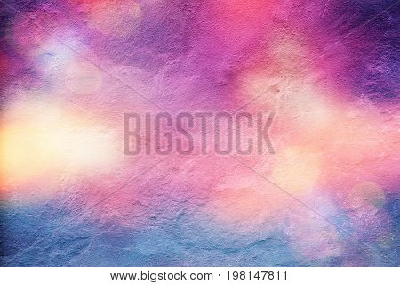 Abstract background of multicolored painted wall, colorful background