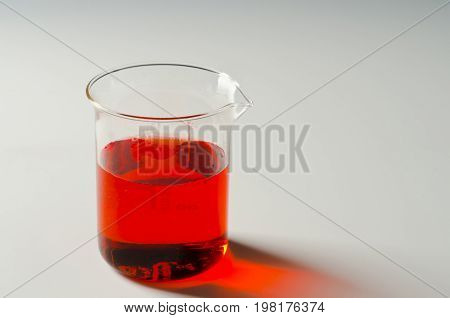 Physics. Miscible fluids. Colored pigments being poured into water. 4 of 4 image series.
