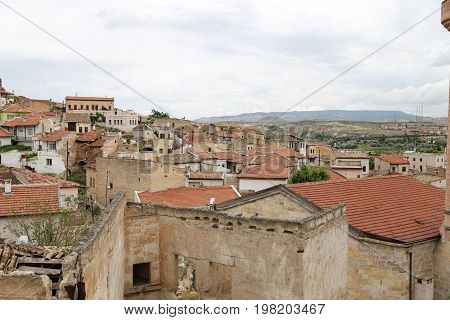 Old Houses In Avanos Town, Turkey