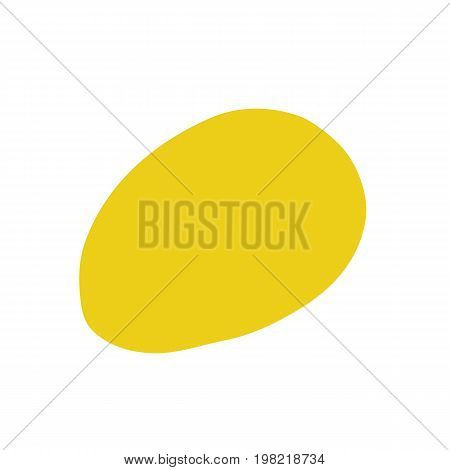 Mango icon in flat style.  Vector illustration for print, cards and creaive design