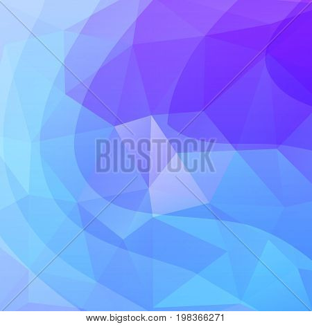 Blue Wavy Vector Background