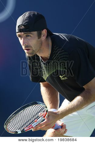 LOS ANGELES, CA. - 29 lipca: Benjamin Becker Niemiec (na zdjęciu) i [WC] James Blake USA gry