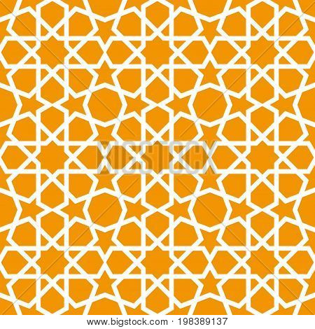 Seamless ornamental pattern in arabic style background - Persian style wallpaper