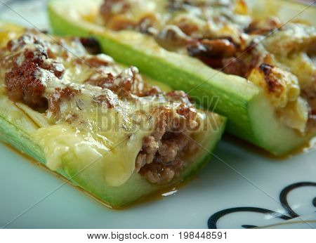 Lebanese Stuffed Squash