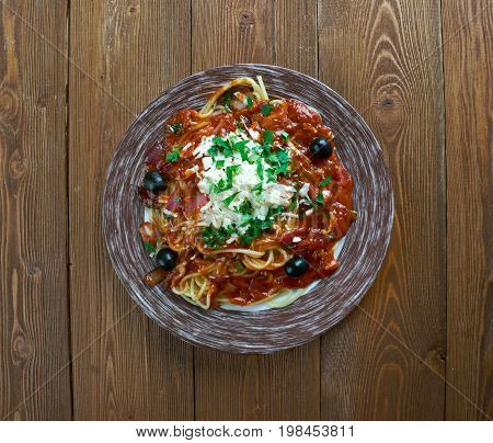 Greek Pasta .