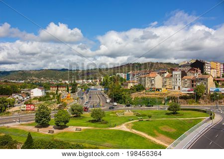 Ourense city, Galicia, Spain. Picture taken - 29 july 2017.