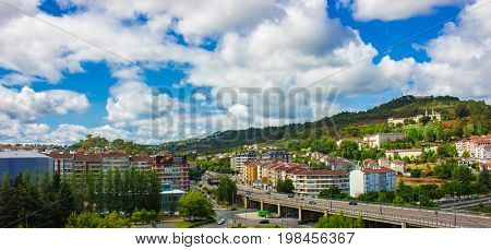 Ourense city, Galicia, Spain. Picture taken - 29 july 2017.