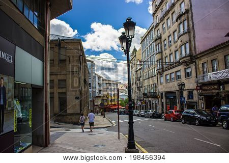 Ourense city, Galicia, Spain. Picture taken - 29 july 2017.