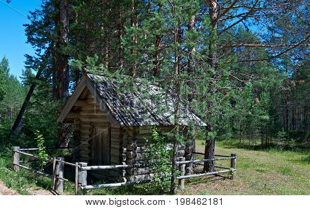 Wooden Chapel Ofkirik And Ulitka,