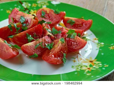 Tomato And Coriander Salad
