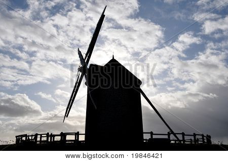 Een windmolen